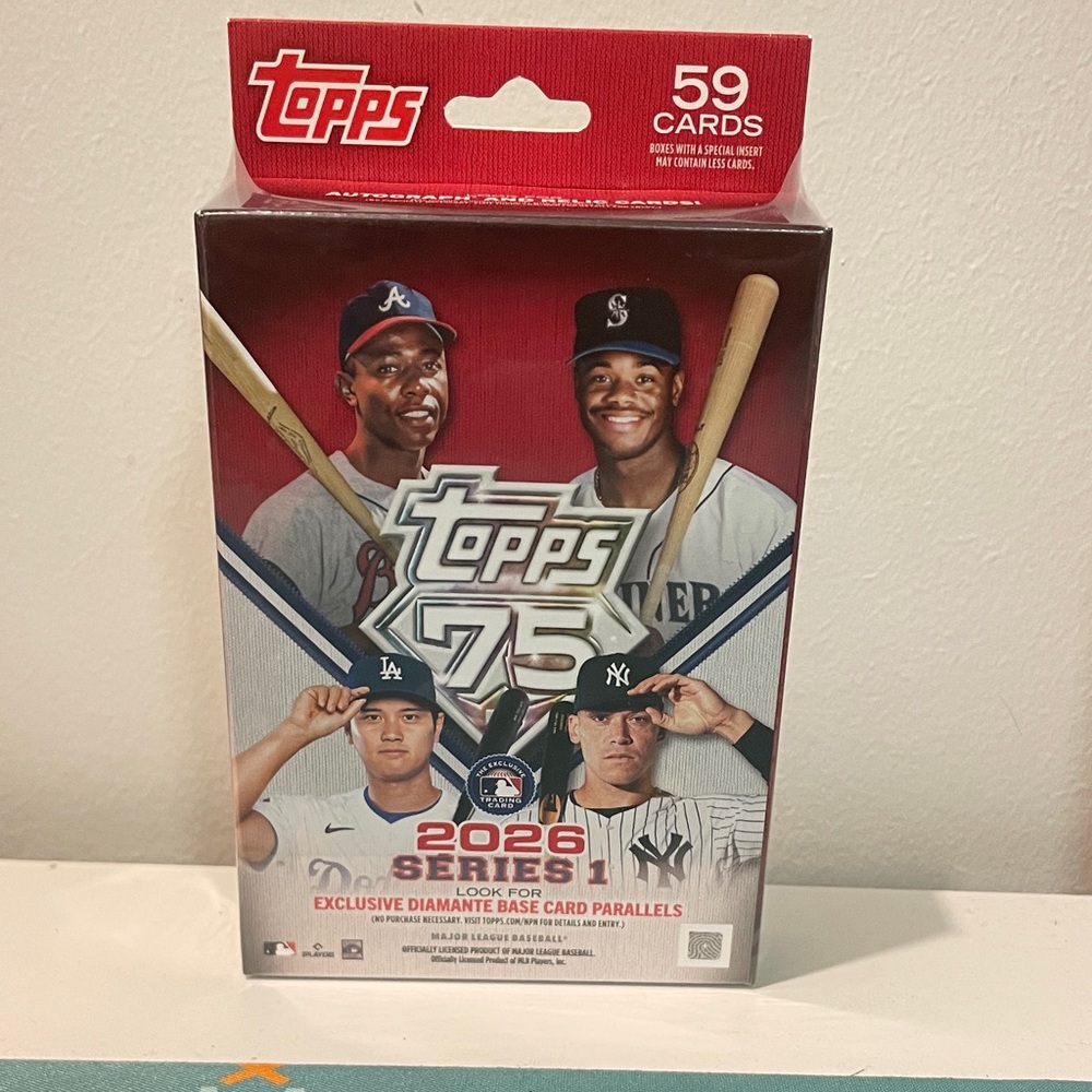 2026 Topps MLB Baseball Series 1 Hanger Box Factory Sealed